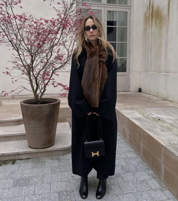 Манишка из премиального экомеха