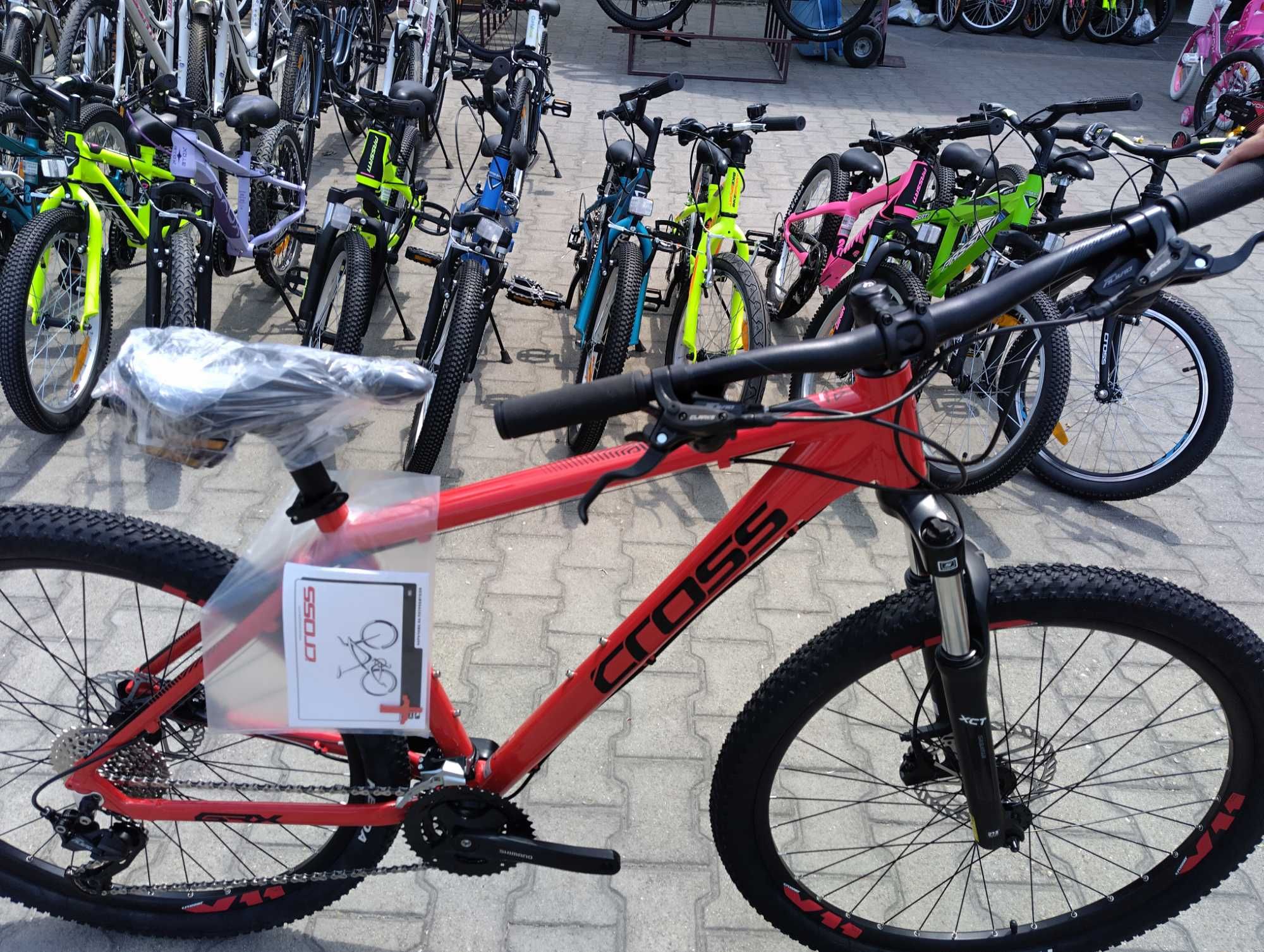 CROSS Велосипед 27.5" GRX 8 HDB M червен
