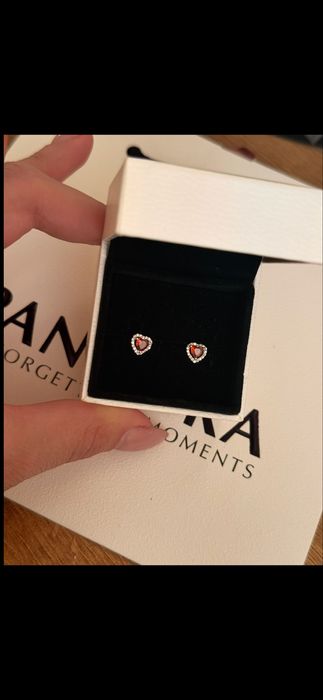 Пандора Pandora обеци