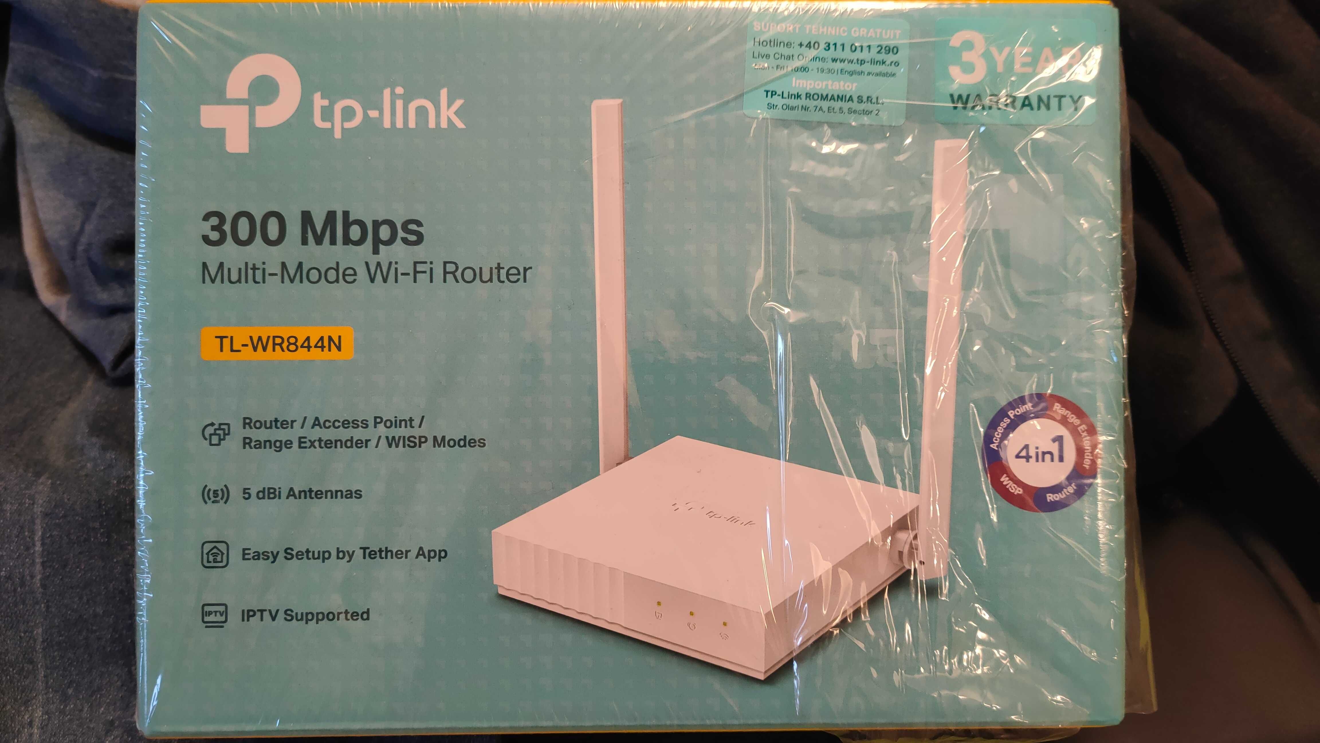 Рутер TP-Link TL-WR844N Чисто Нов