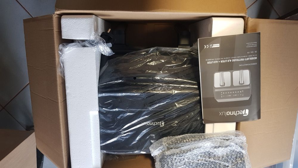 Vand friteoza cu 2 compartimente Technolux