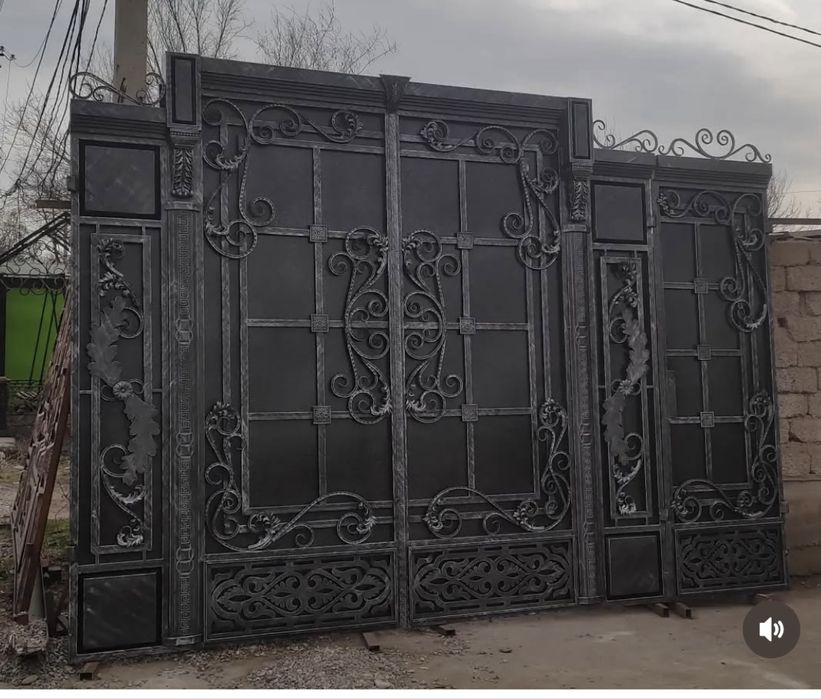 Варота краска установка автоматика установка