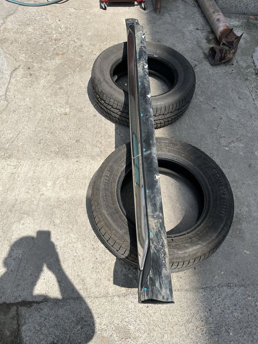 Оригинален хром ляв, шофьорски праг за Citroen C-crosser, Peugeot 4007