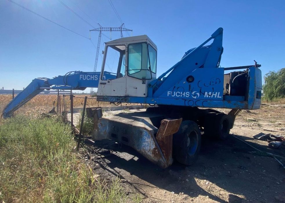 Fuchs 320 încărcător manipulare fier vechi
