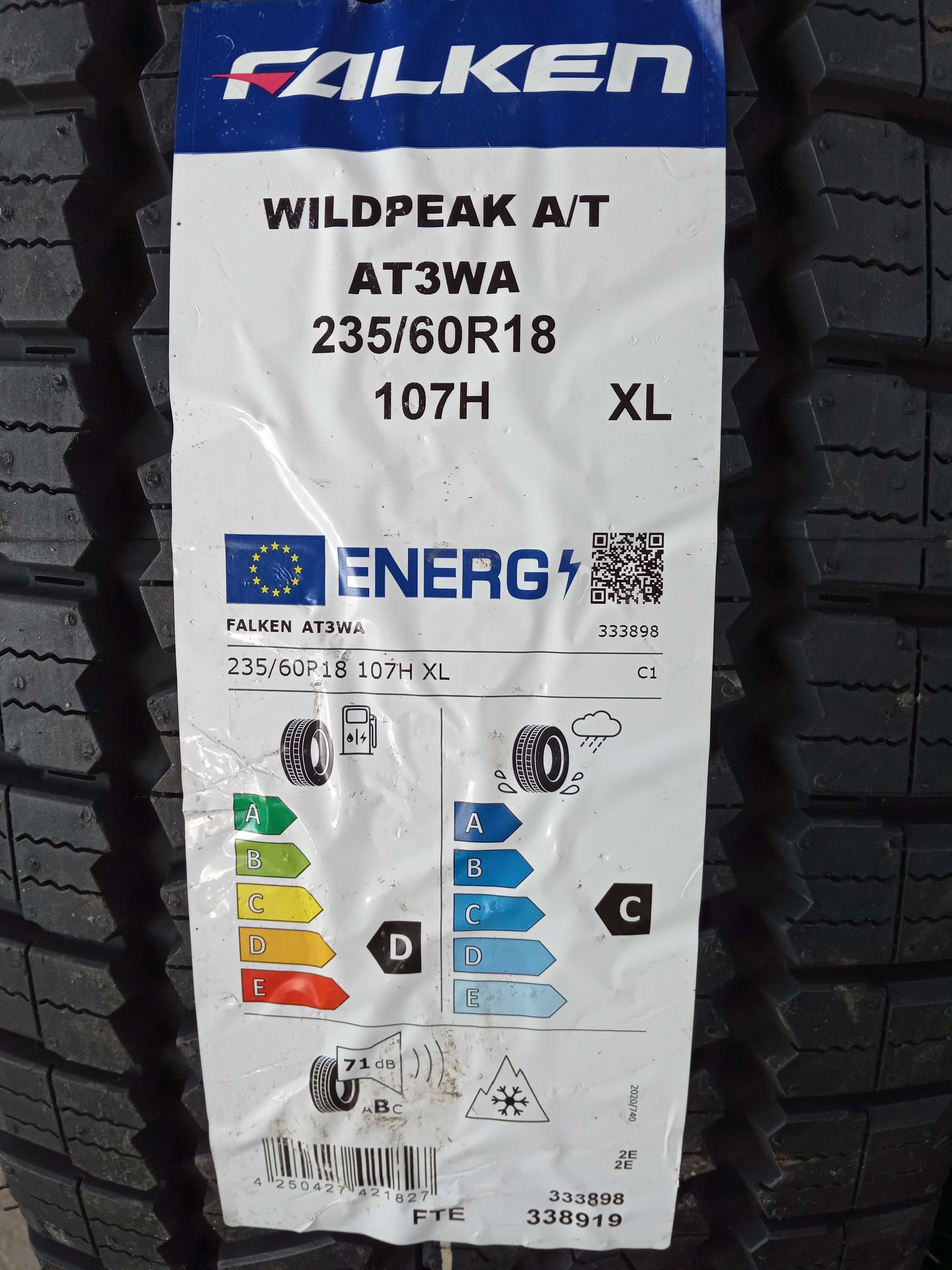 2 нови гуми AllTerrain 235/60R18 Falken AT3WA XL 107H M+S DOT2024