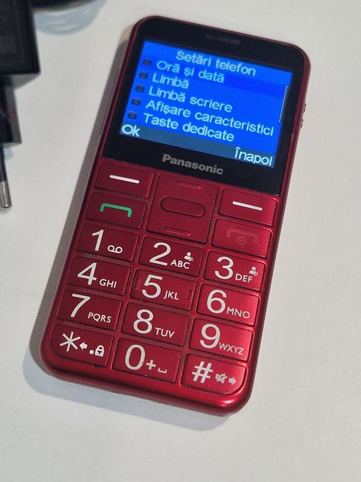 Super telefon cu butoane cu încărcător