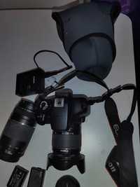 Canon EOS 4000D + obiectiv 75-300mm
