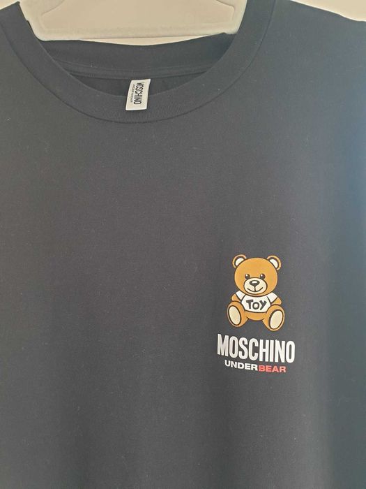 Суичър Moschino Underbear с щампа на мече