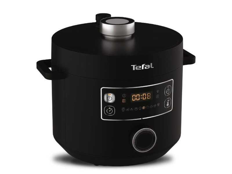 Мултикукър с 10 Програми Tefal CY7548 Turbo Cuisine  - 5L,  Черен