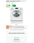 Masina de spalat rufe incorporabila Candy CBWM814D