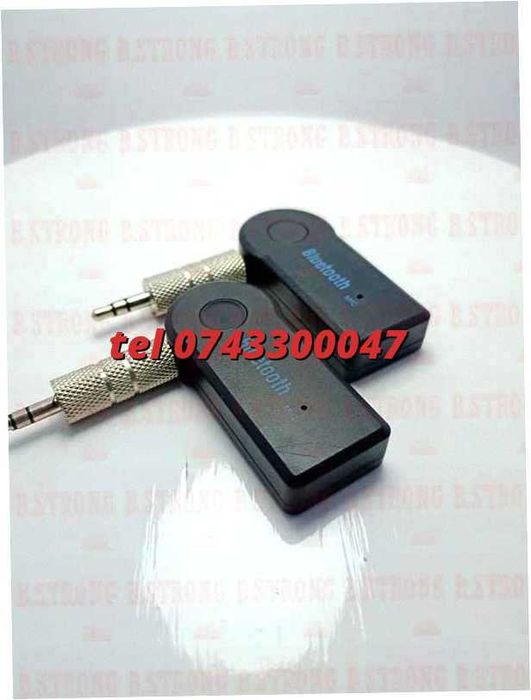 New Adaptor 35mm Audio Compatibil Bluetooth  Masina Aux A2dp Pentru
