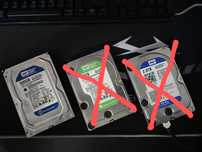 HDD 500GB, 1TB, 2TB, DDR2 8GB, Corsair XMSetc.