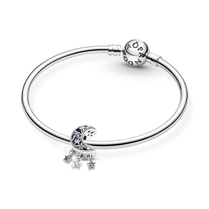 Charm Pandora Original Semiluna si stele superb!