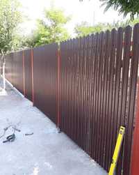 Garduri si porti din șipcă metalică