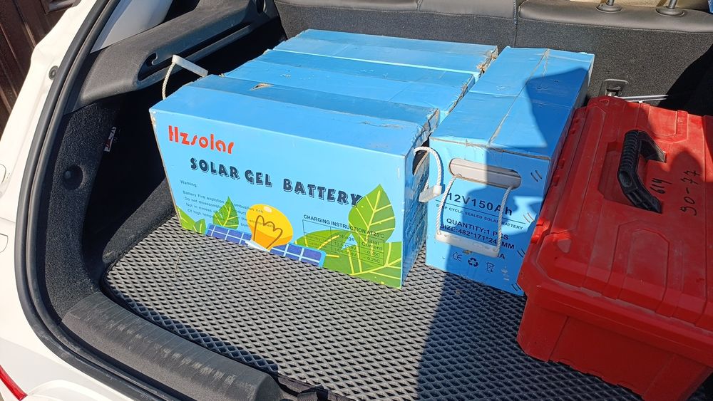 Gel akumlyator yangi