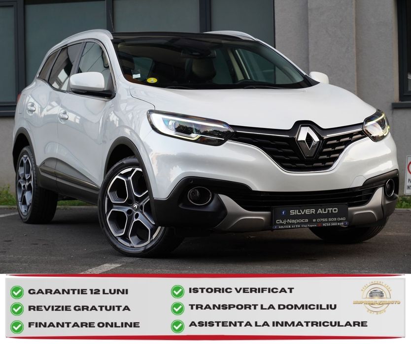 Renault Kadjar 1.6 4X4 Faruri Led Rate GARANTIE 12- 24 LUNI Revizie