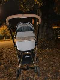 Carucior Cybex Mios negru cu husa protectie ploaie