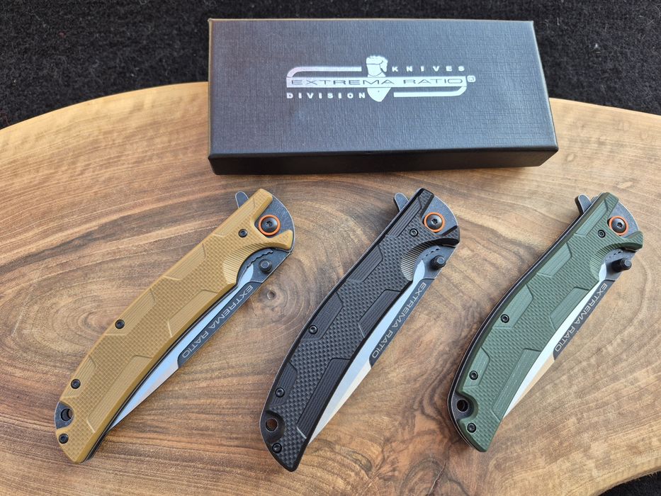 Сгъваем нож EXTREMA RATIO C247, flipper,D2,три цвята