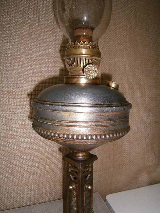 Lampa foarte veche pe gaz, stil "Art Nouveau", Ditmar Brunner A.G