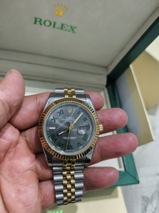 Rolex Механические часы Ролекс
Ремешок железный 
Стекло минеральные 
К