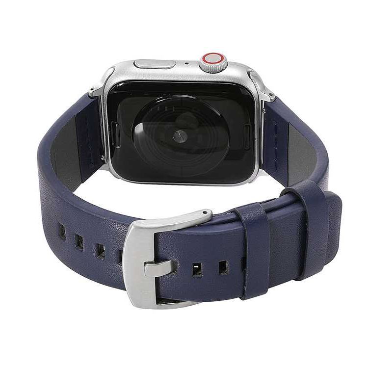 Кожена каишка верижка Apple Watch 7/8/9/10/SE 38/40/41/42/44/45/46