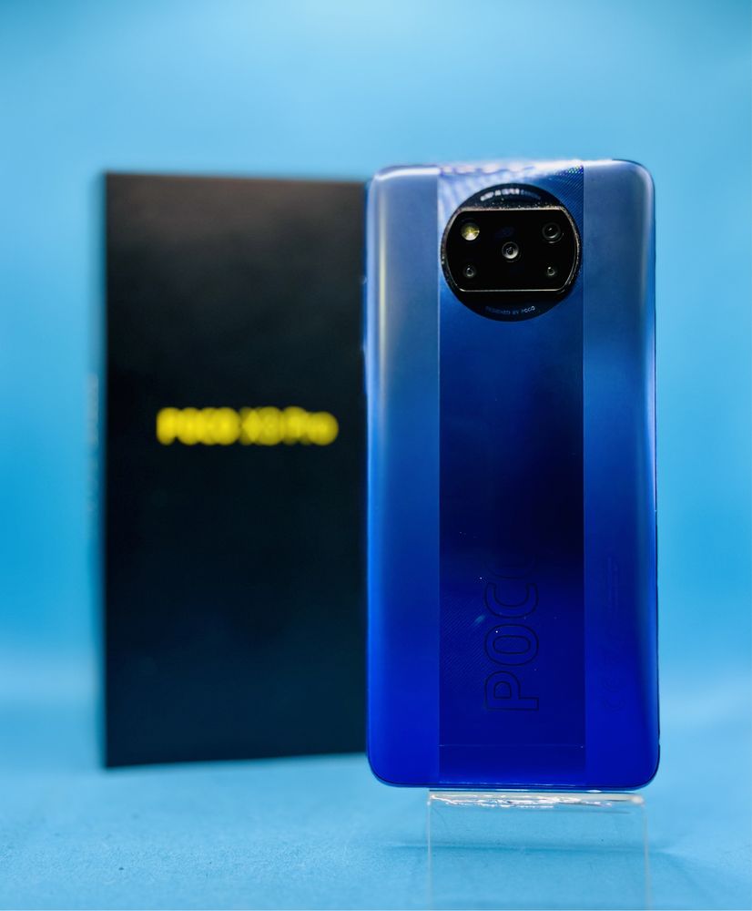 POCO X3 PRO, Dual SIM, 128GB, 6GB RAM, 4G, Frost Blue