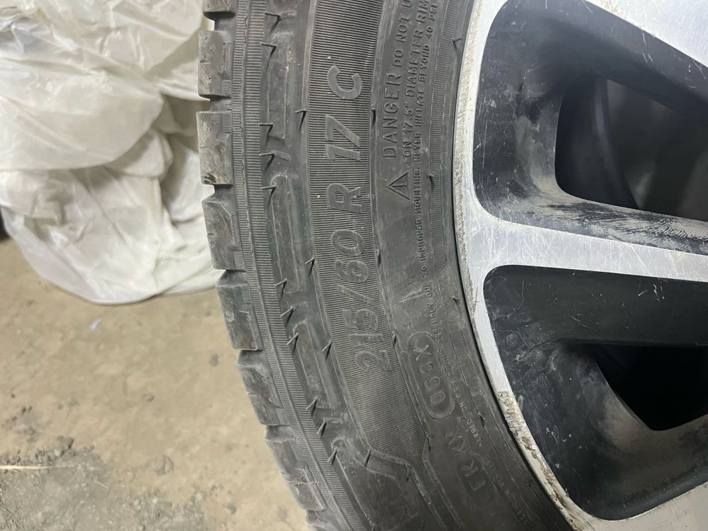 продам шины летние б/у
