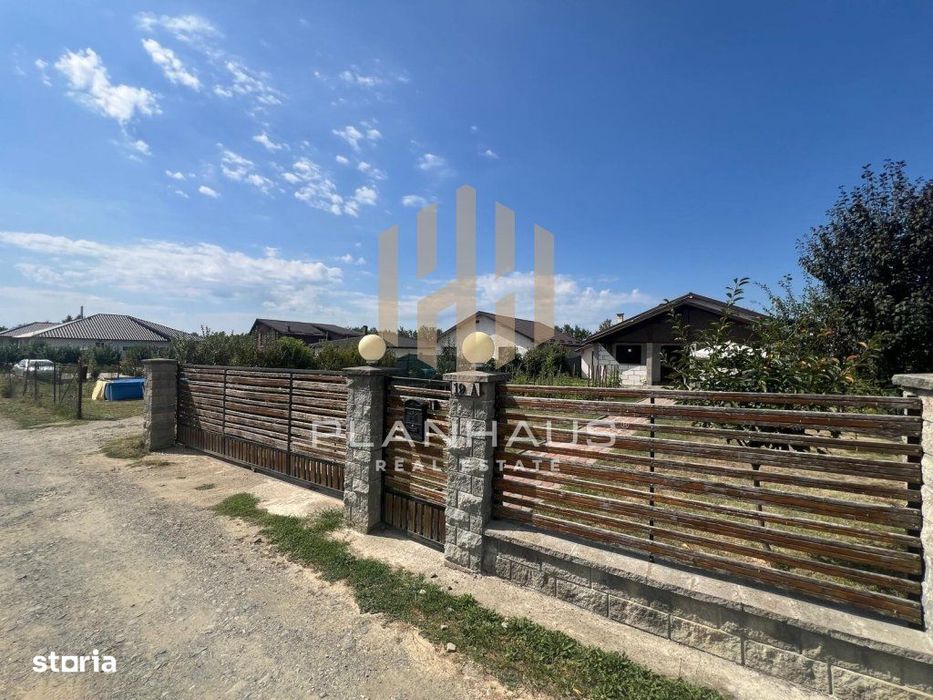 Casa stil mediteranean , Mocira ,teren 5 ari