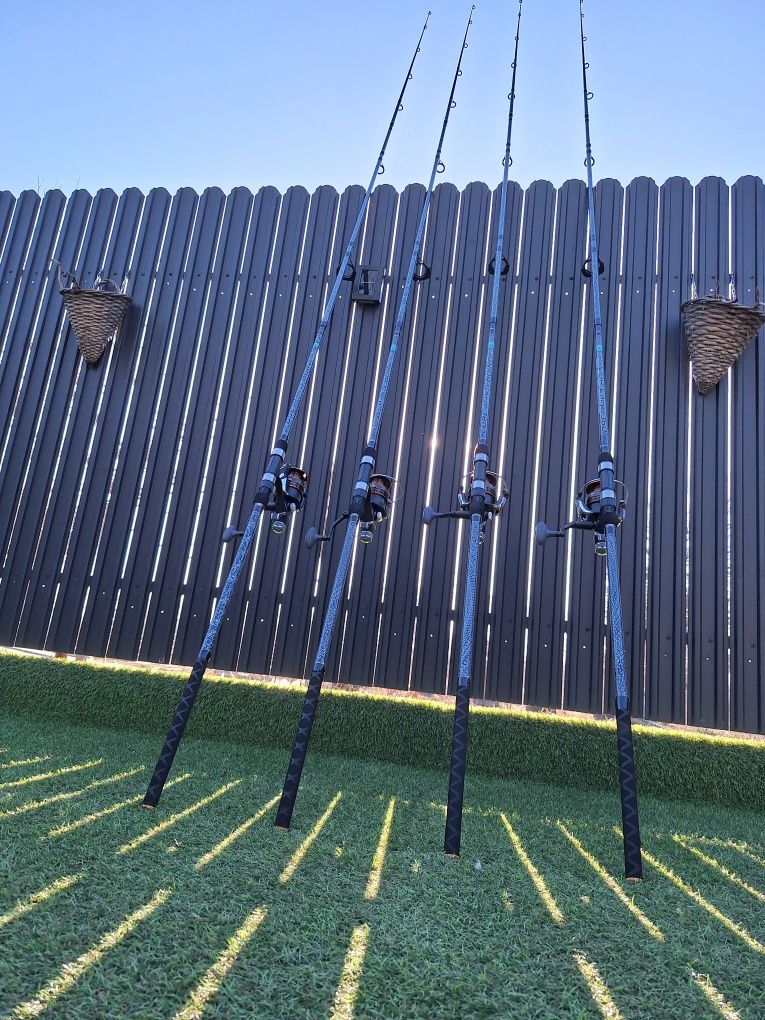 Set 4 Junior Carp 3.6m + 4 YT 5000 8 rulmenți