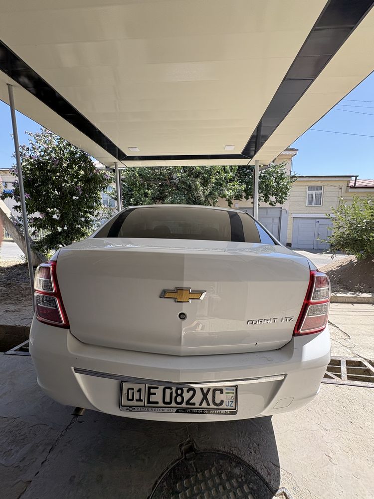 Cobalt 2025 yil, oq rang, 8500 km. yurgan, kraska yoza
