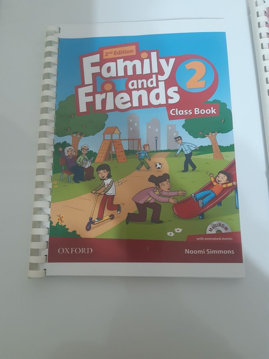 Английский книги Family and Friends  2 Class book
