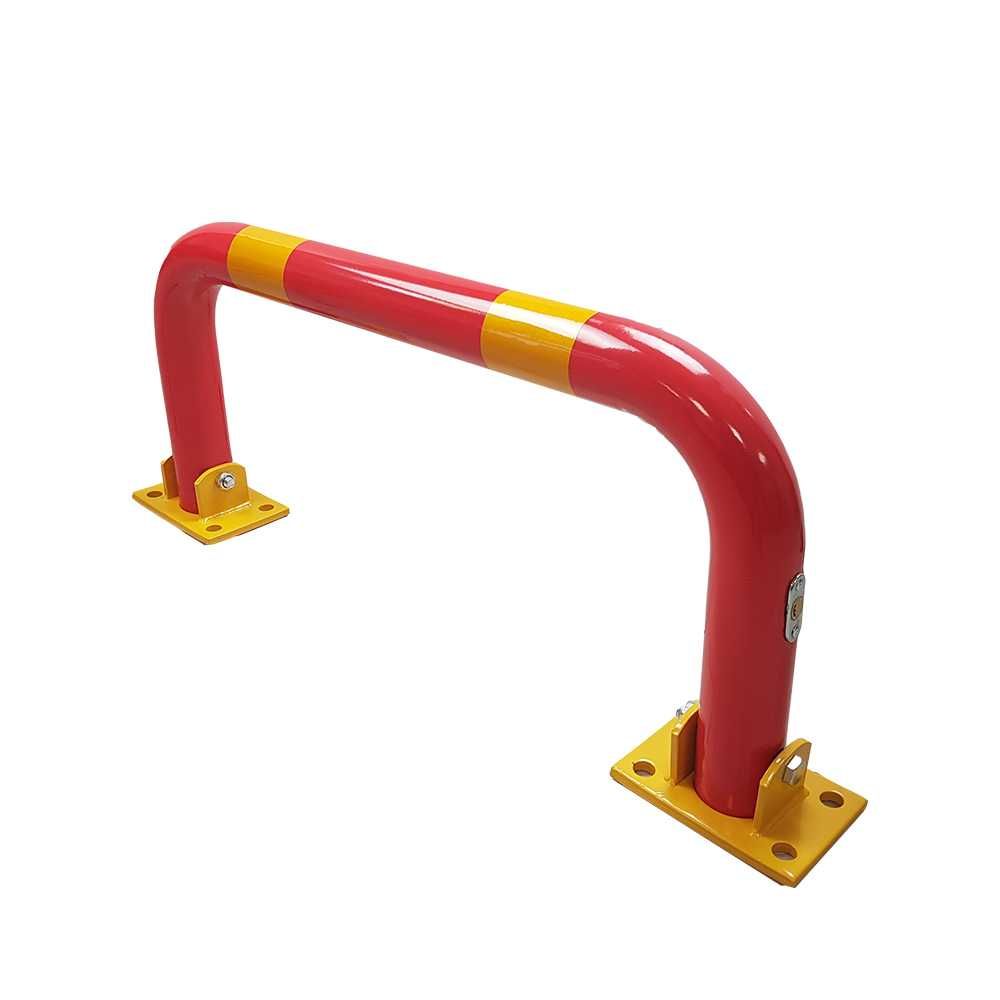 Blocator parcare manual tip barieră AVR-A010, rosu-galben - Timisoara