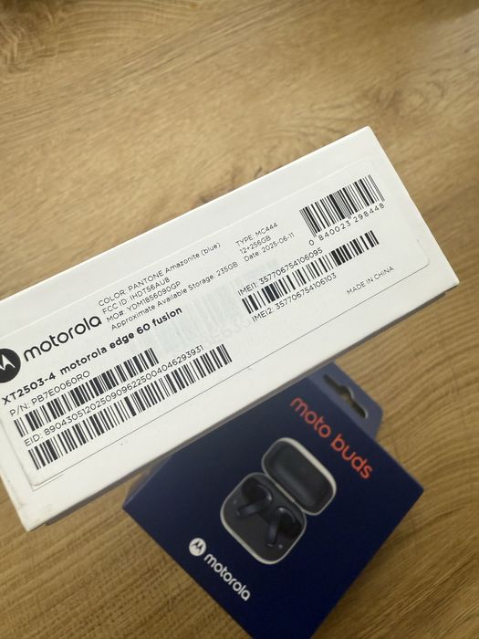 Motorola Edge 60 Fusuion + Moto buds  НОВИ