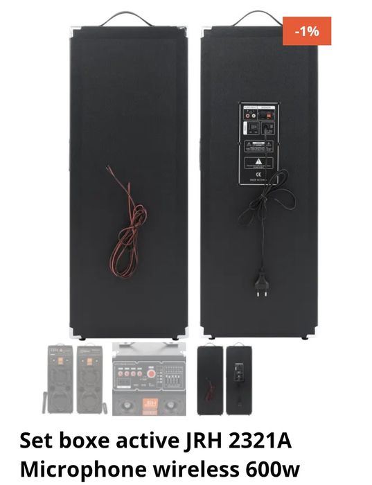 Boxe active JRH 600w