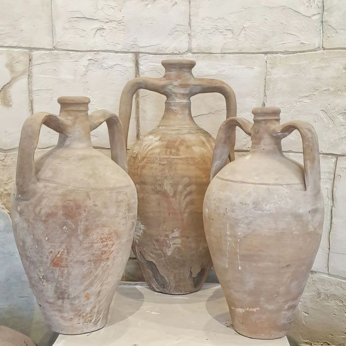 Vase din lut si amfore