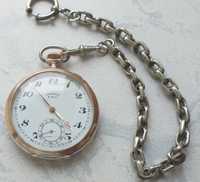 Ceas antic de buzunar din argint.Fabricat in Elvetia.