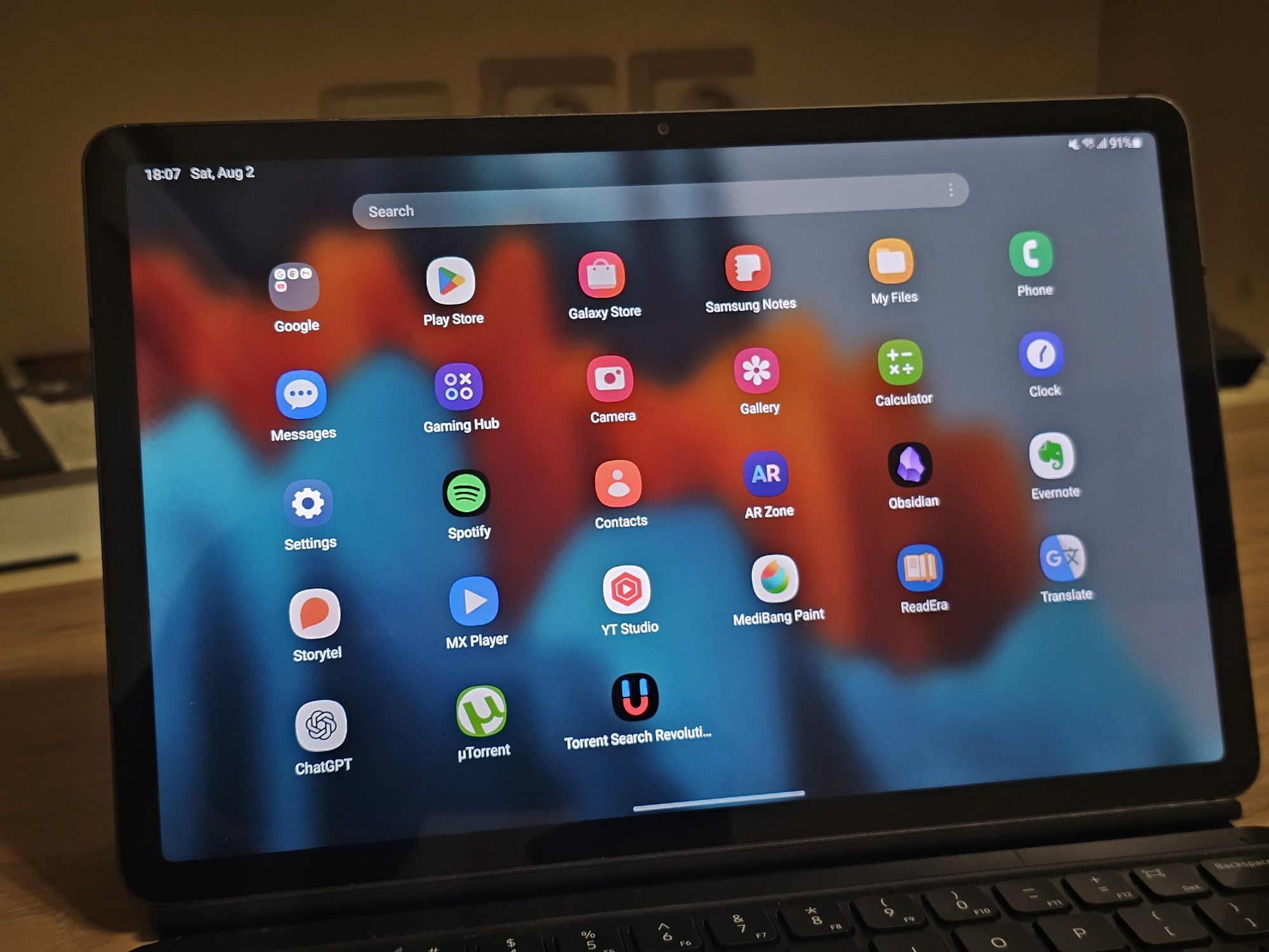Samsung Galaxy Tab S7 11″ LTE (SM‑T875) + 512 GB Samsung microSD