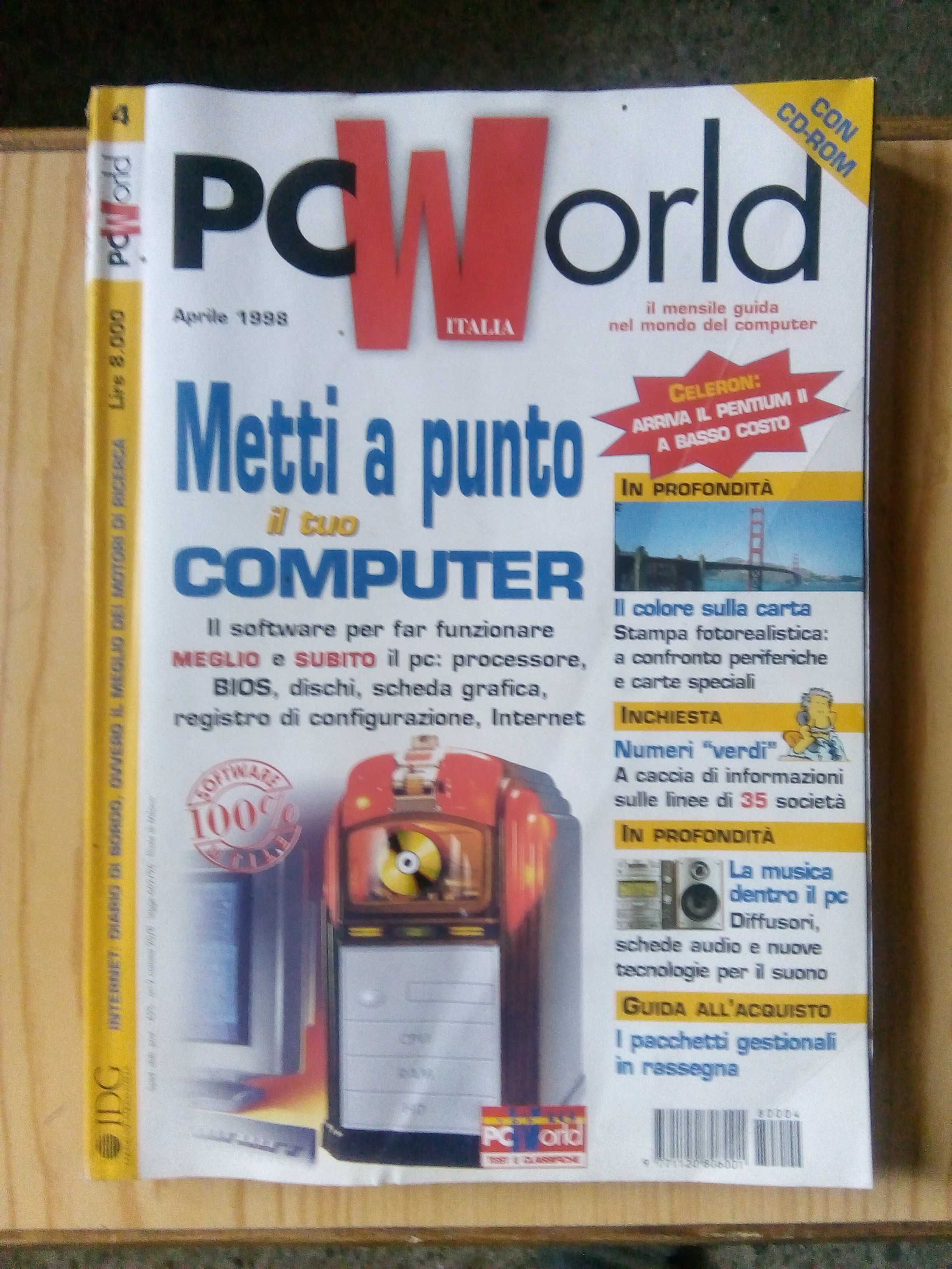 Revista PC World România, ani 1998-2007.
