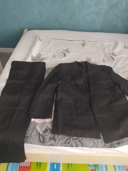 Костюм мужской цвет темно серый размер 46 рост 176 новый производство