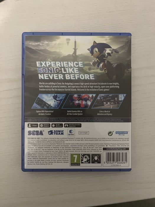 Sonic Frontiers Playstation 5 Игра