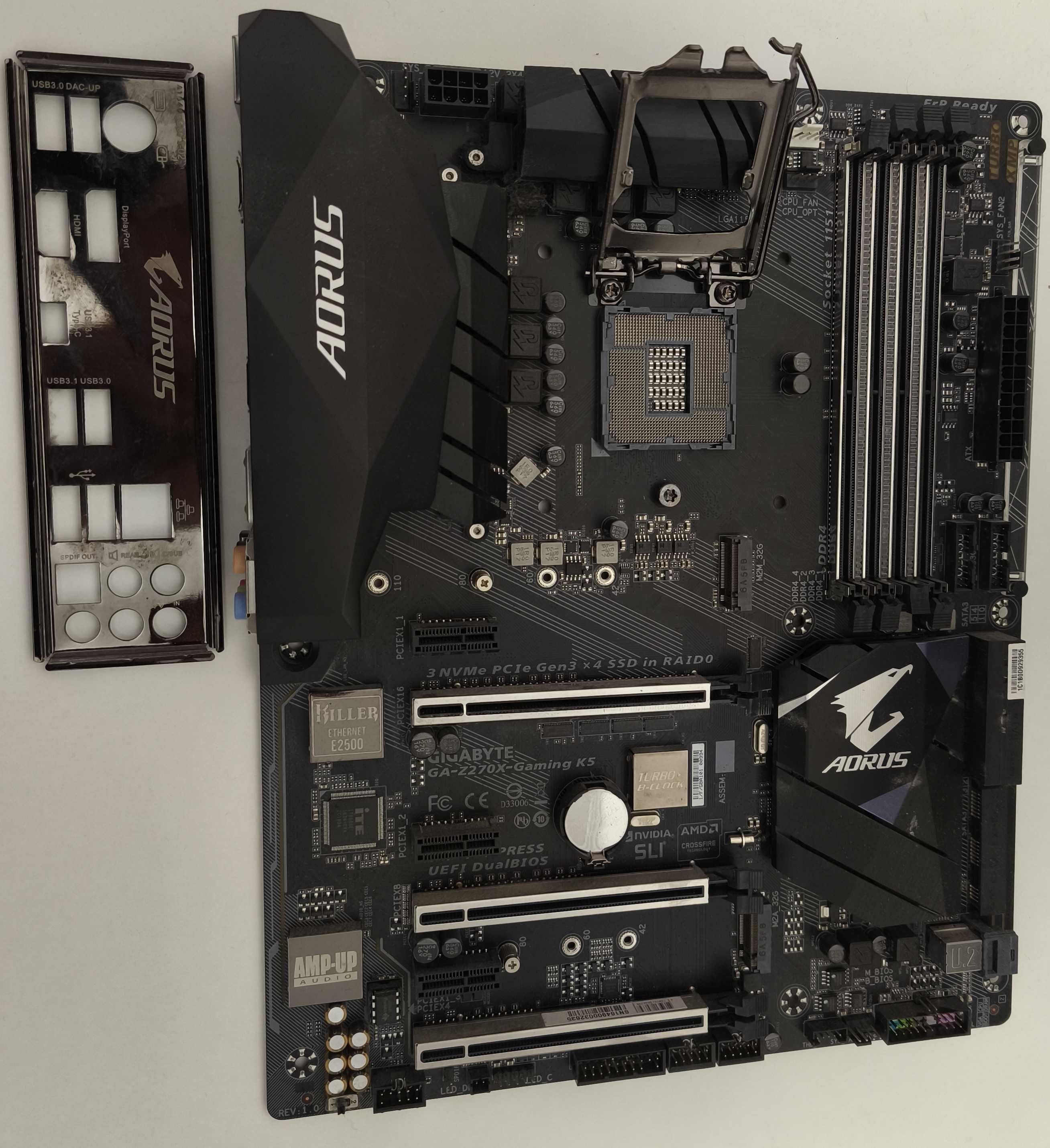 Placa de baza GIGABYTE AORUS GA-Z270X-Gaming K5 soket 1151
