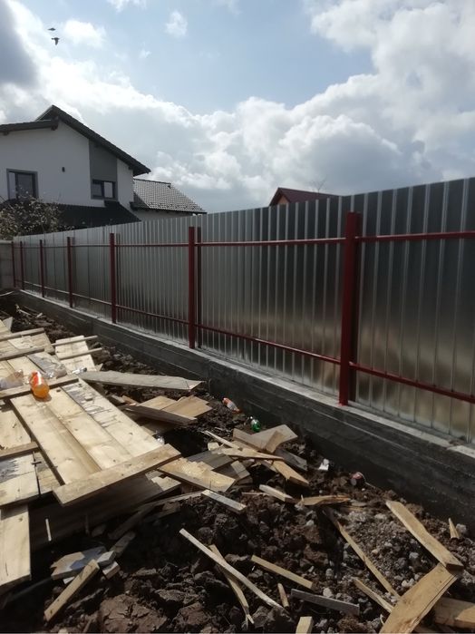 Construim orice tip de gard la cheie