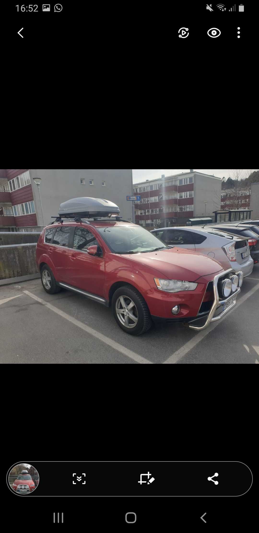 Bullbar inox mitsubishi outlander