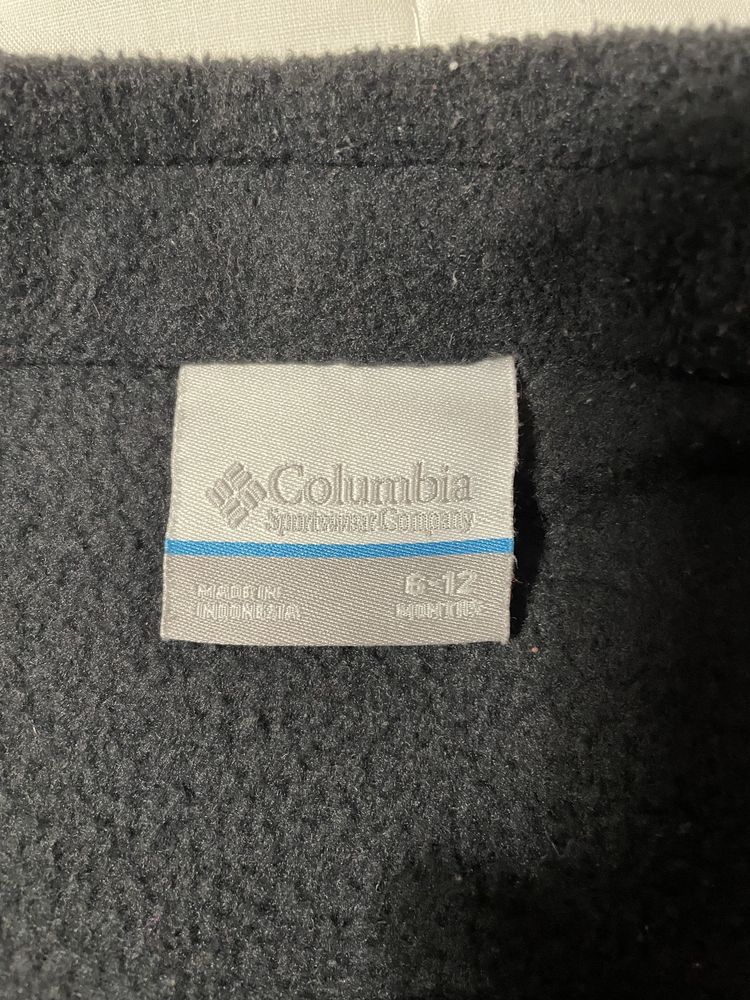 Bluza fleece Columbia, 6/12 luni achiziționata din SUA