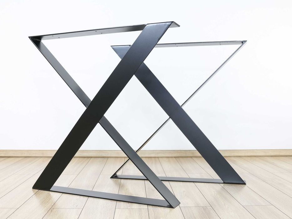 Метални крака за бюро, трапезна маса, Цената е за 1бр.