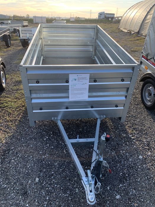 Remorca 750 kg Valahia Zefir Eco 210x115x68 cm Obloane Duble