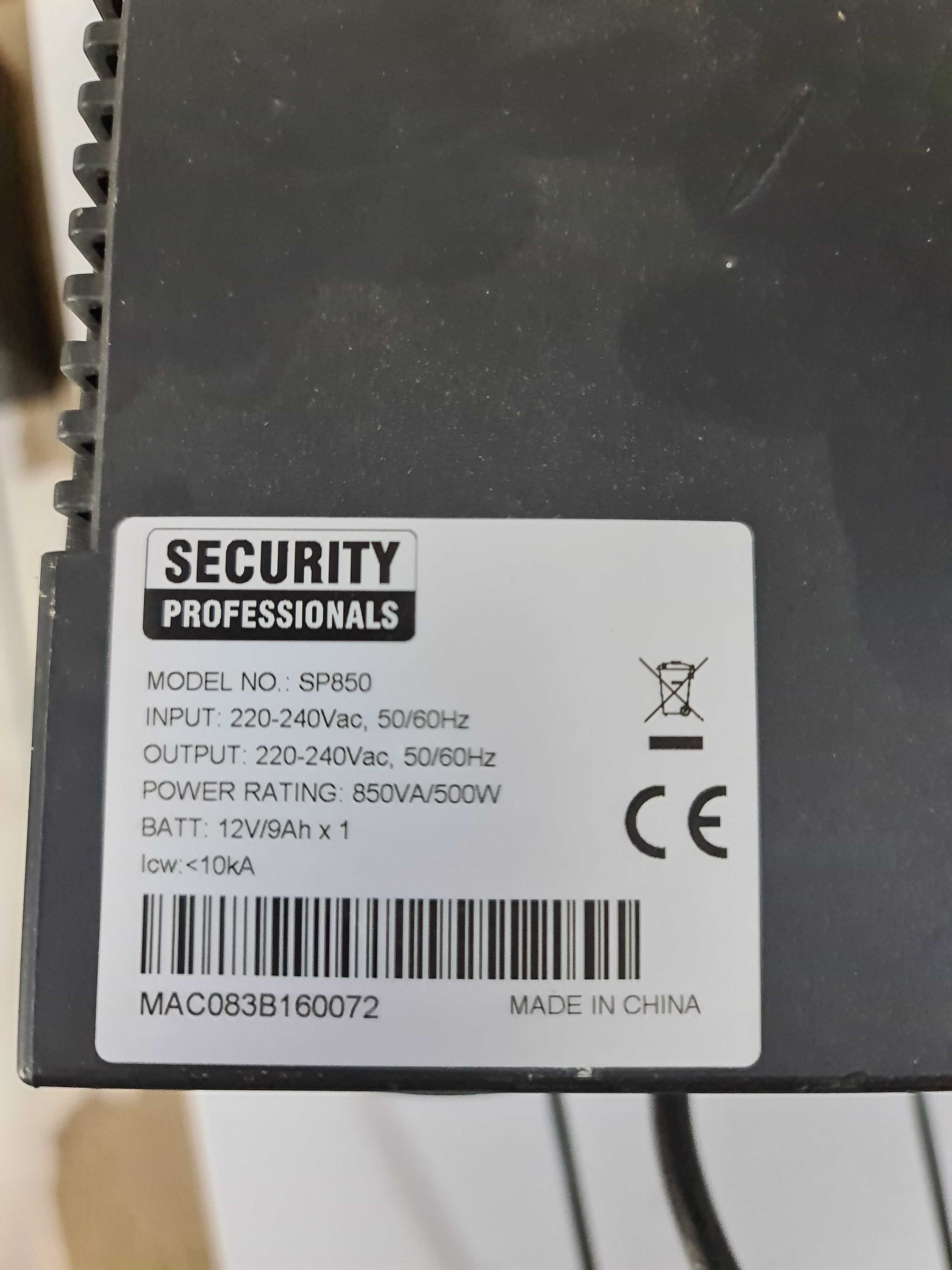 UPS устройство 850VA/500W Security Professionals