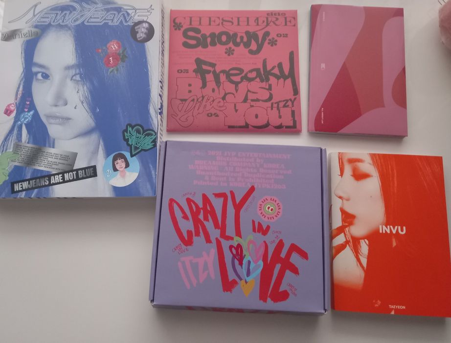 k-pop / к-поп албуми itzy, new jeans (njz), и др