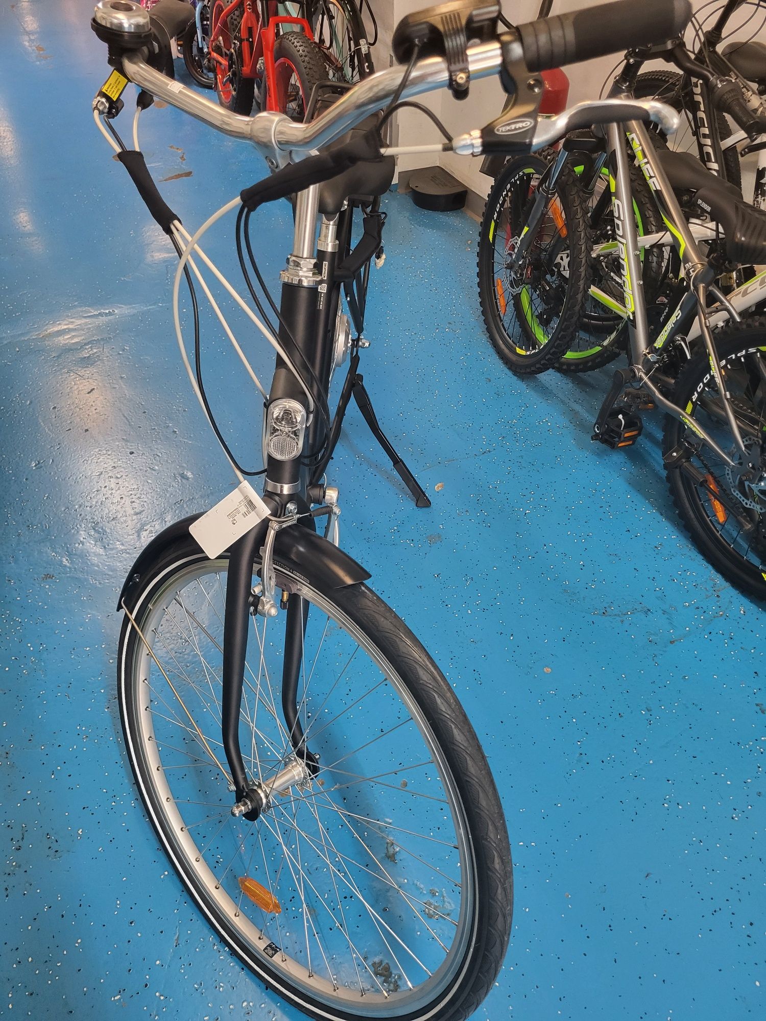 Vand bicicleta electrica Elops 120E Noua