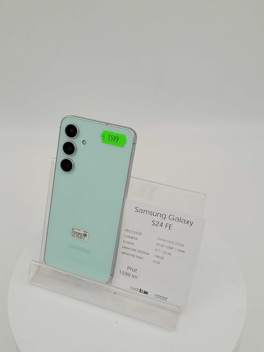 Samsung Galaxy S24 FE 128GB Garantie 24 Luni CashBox